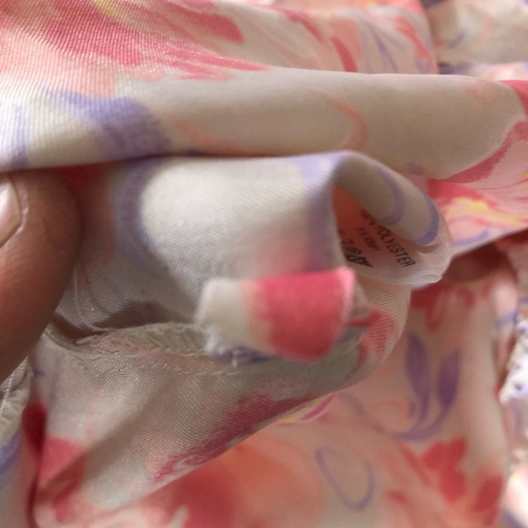 Vtg Floral Sleep Shirt - Picture 15 of 16